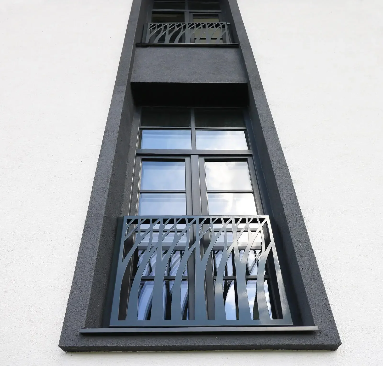 Modern homlokzat