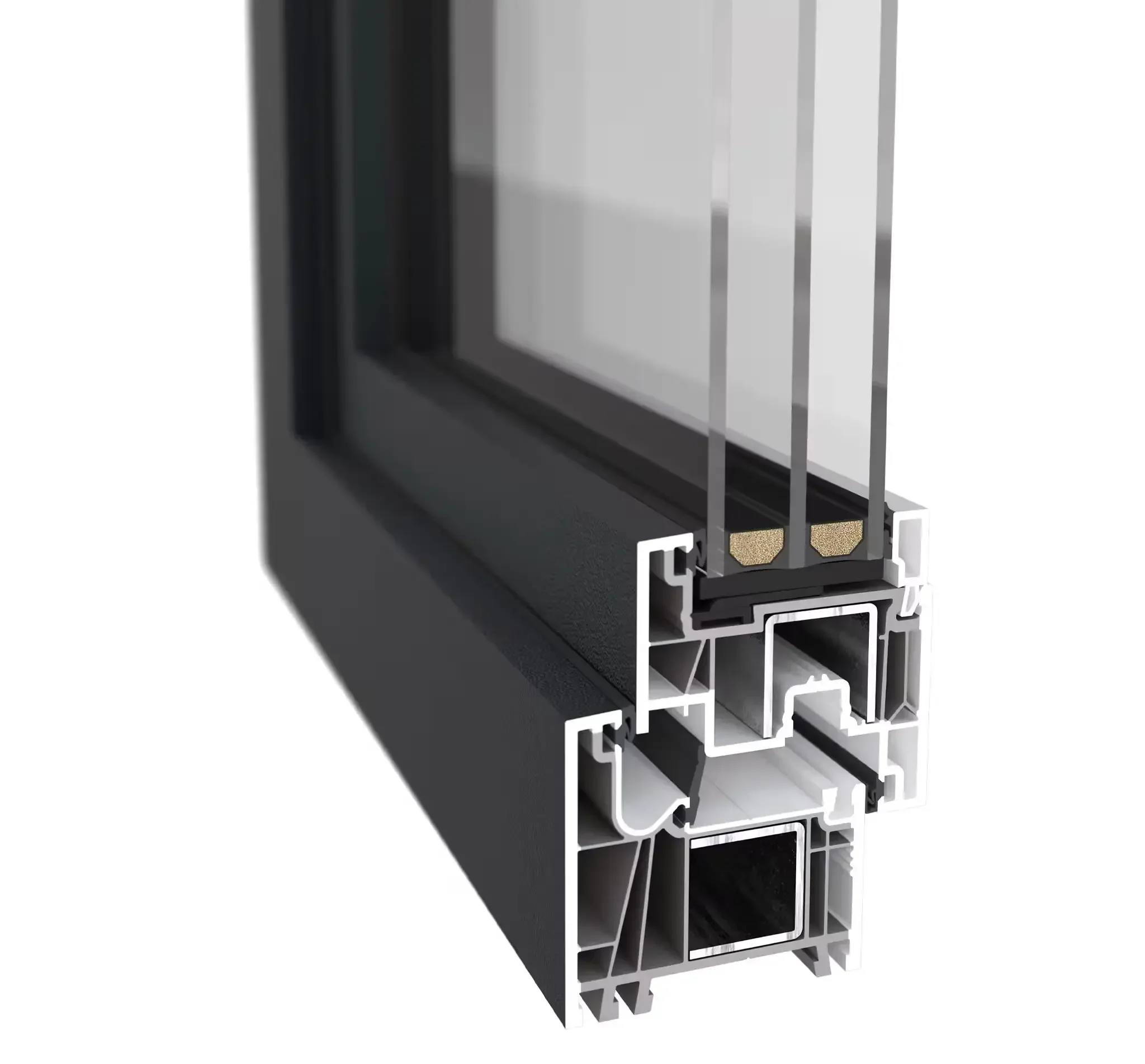 Gealan Linear profilmetszet